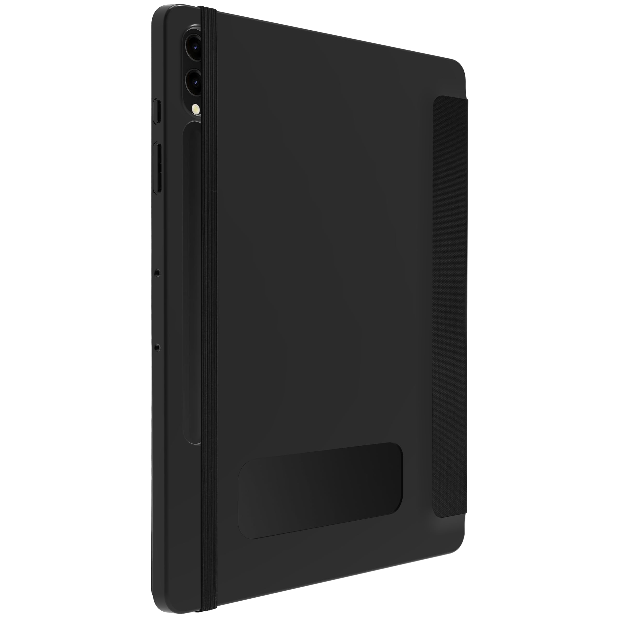 Cover OtterBox React Folio Case per Samsung Galaxy Tab S9+ / Samsung Galaxy Tab S10+, antishock e cadute, ultra sottile, custodia Folio protettiva, testata a norme MIL-STD 810G, Nero