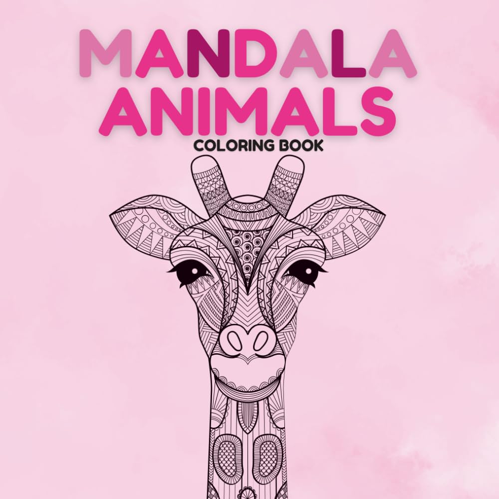 Serenity Coloring Book For Adults: For Mindful People | Feel the Zen With Stress Relieving Designs, Majestic Mandala Animals, and Wildlife Patterns