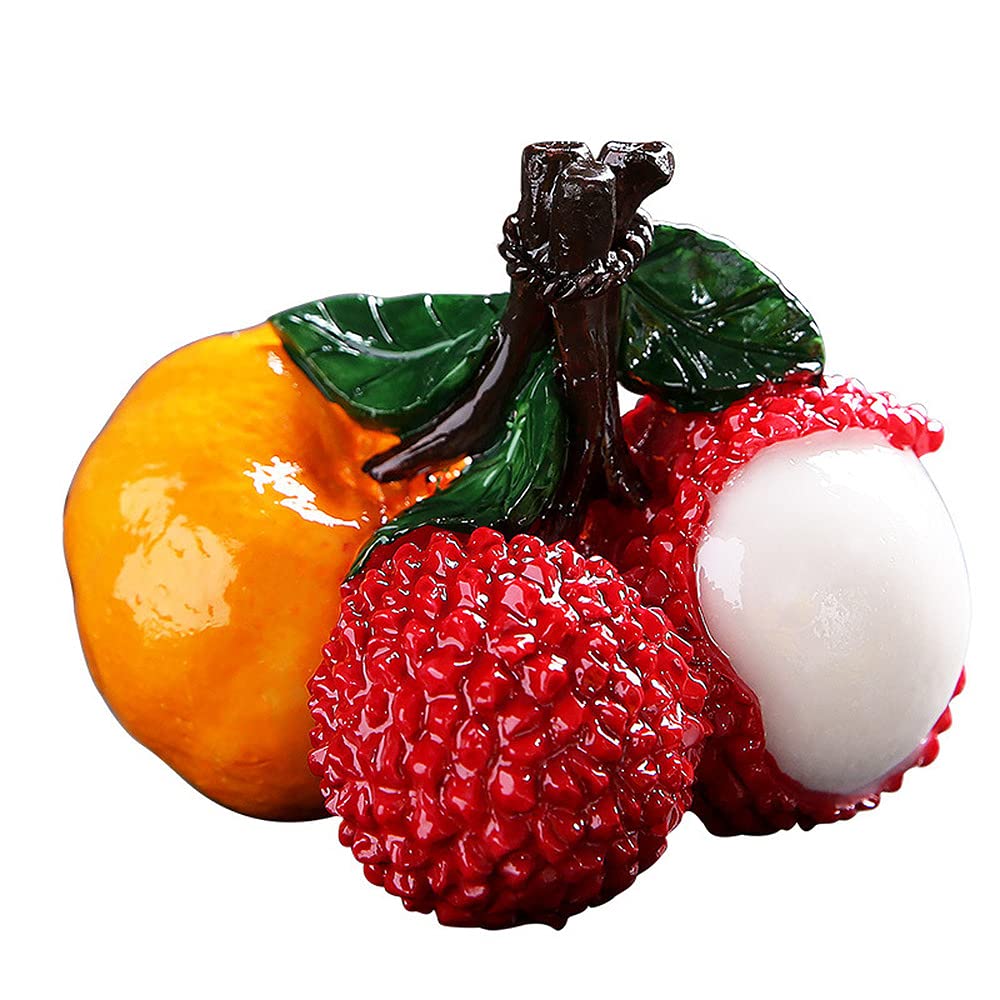 8.5cm Color Changing Lychee Tea Pet Decoration Tea Ceremony Tea Set Accessories Tea Play