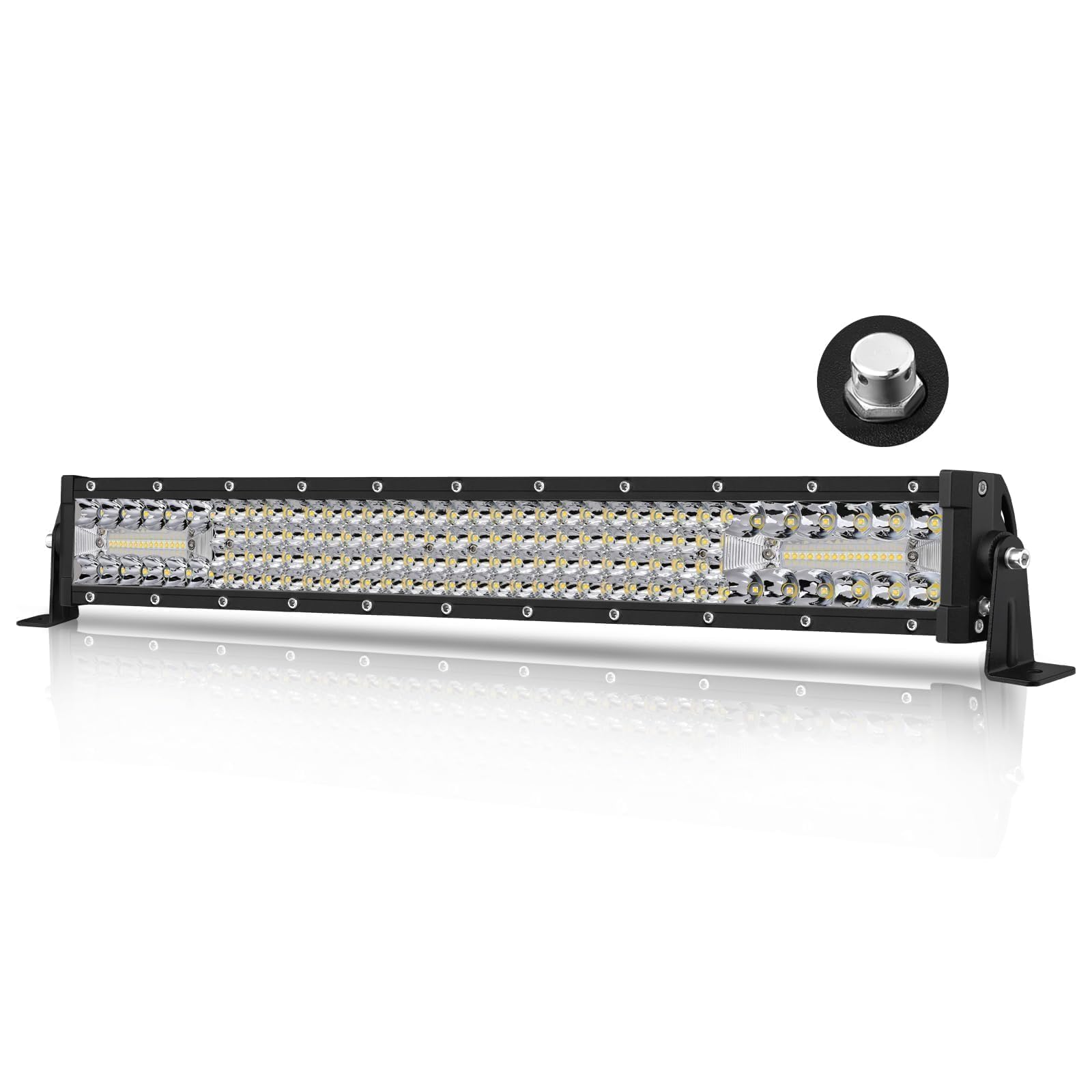 20 Inch LED Light Bar 150W Combo Quad Row Off Road Driving Light