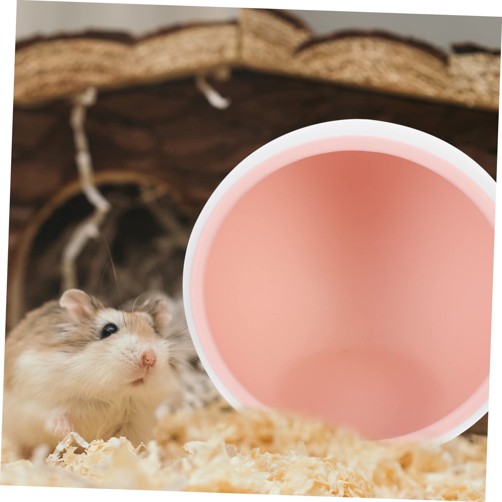 Kreatives Keramiknest für Hamster aus Robustem Material Modisches Hamsterhaus mit Tragbarem Design als Kühlhaus im Kleinen Käfig