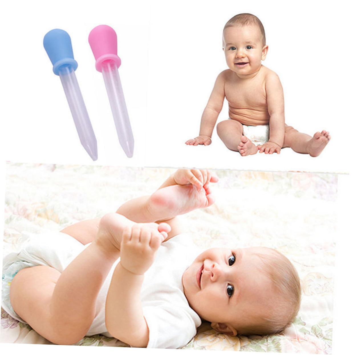 PRETYZOOM 6pcs Pipettes Droppers Liquid Dropper