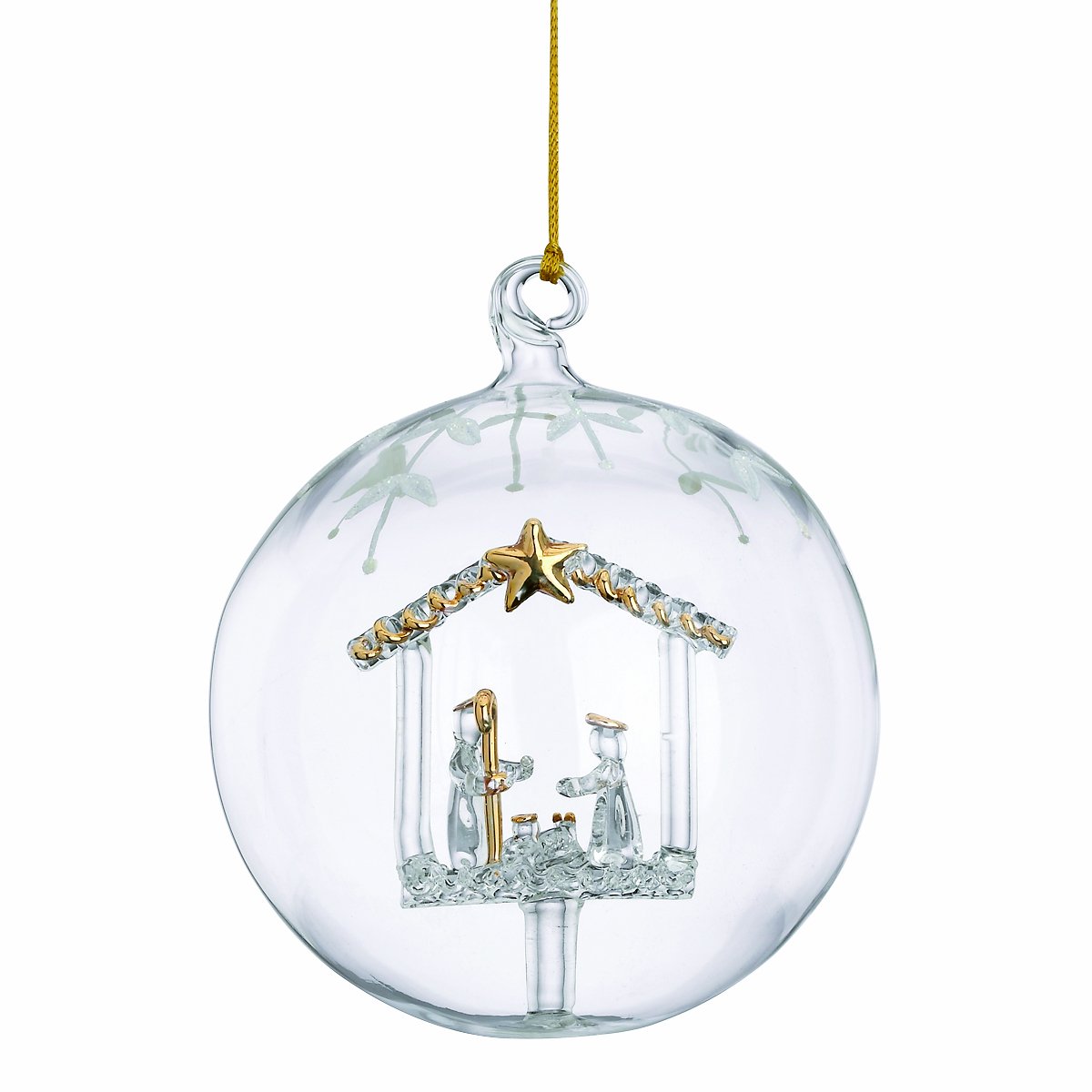 ☆Noel☆ Amazon.com: Lenox Nativity Crystal Wonder Ornament : Home