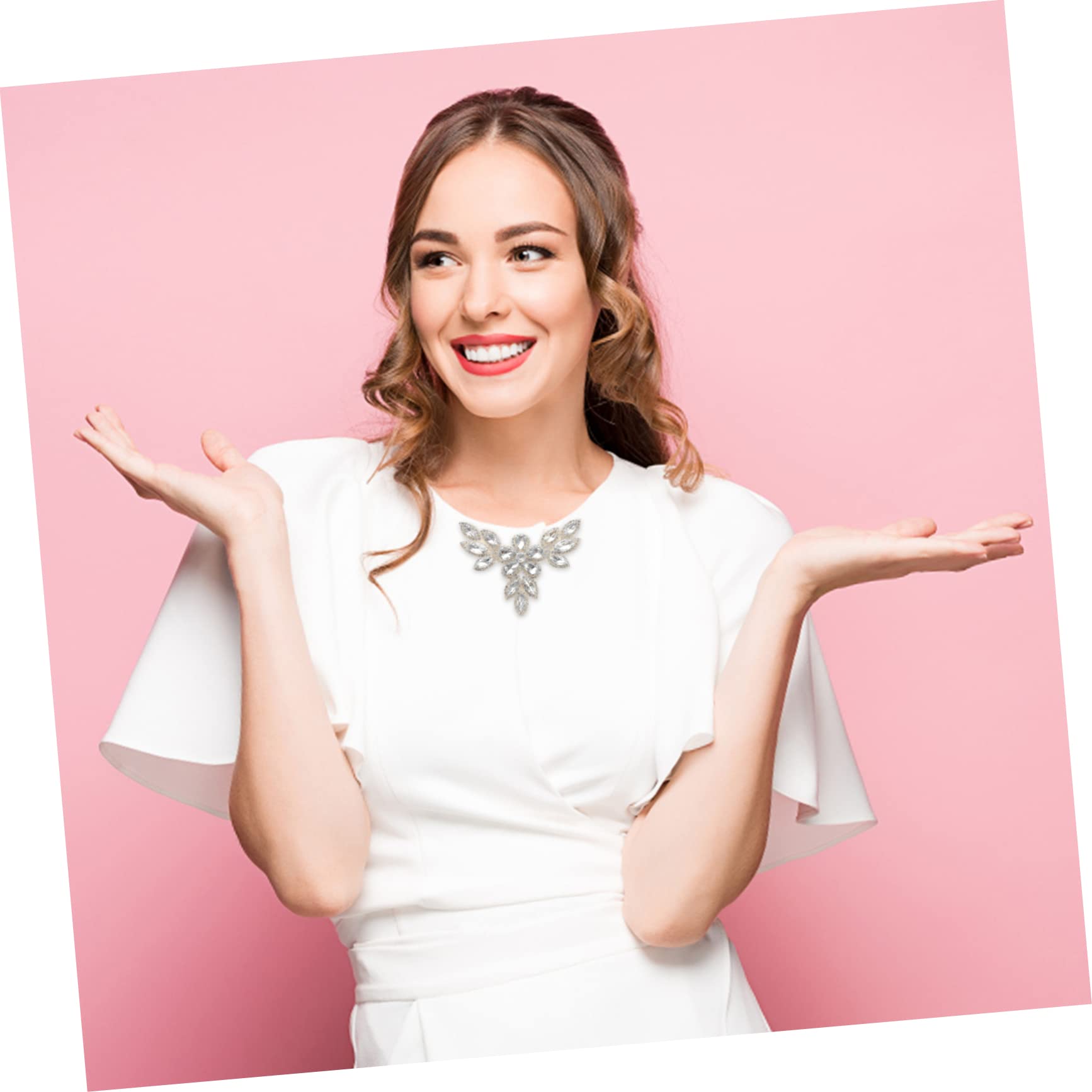 Operitacx 5pezzi Decorazione Patches Per Abbigliamento Applicazioni Per Scarpe e Abbellimenti Per Matrimonio e Speciali