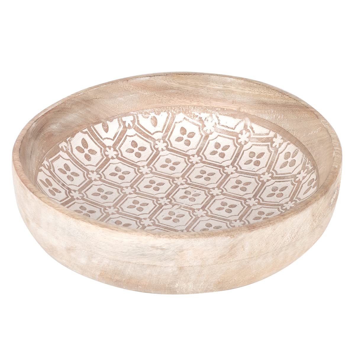 Origen Home Decor - Bandeja vaciabolsillos Decoracion | Bandejas Marrón - 6x25x25 cm