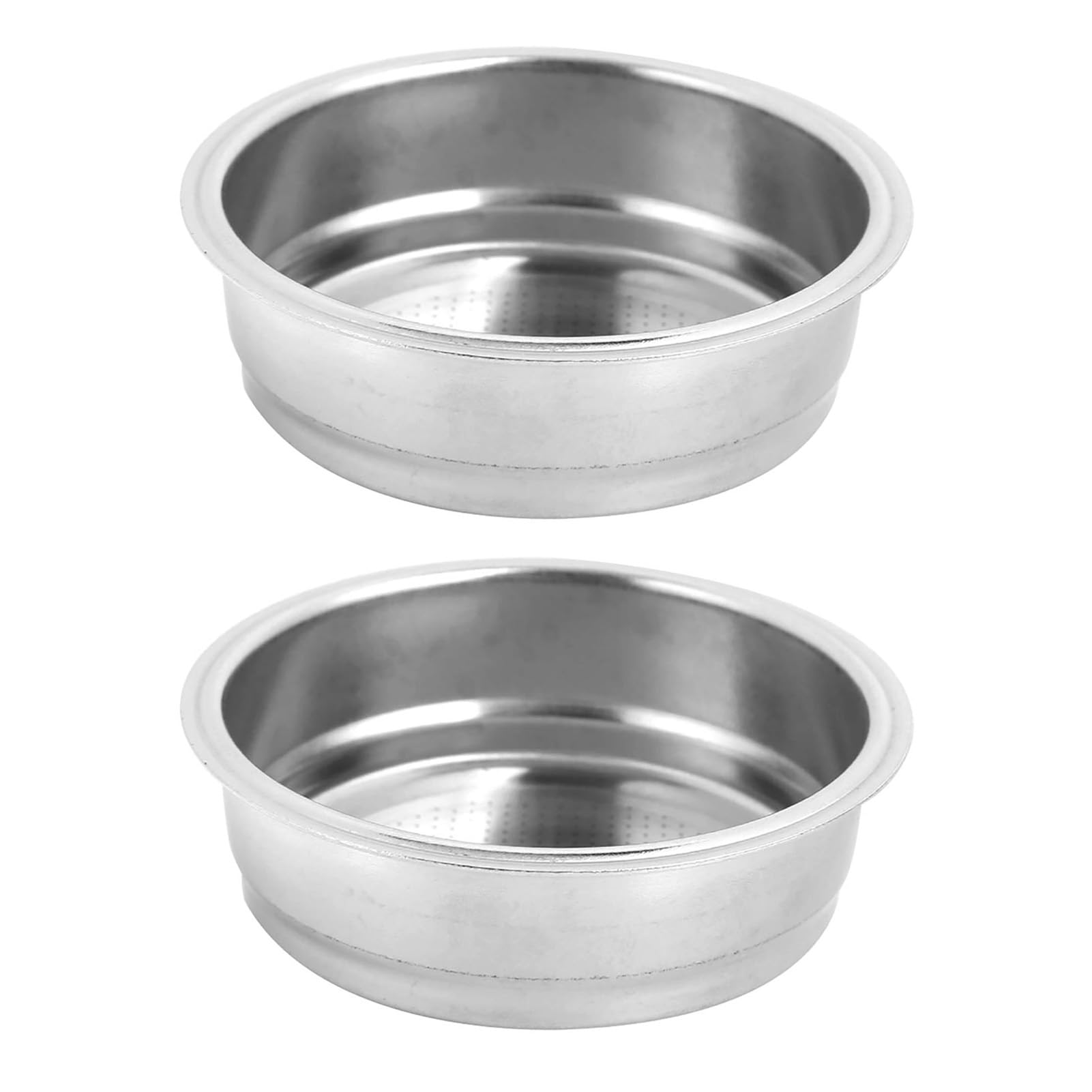 Stainless Steel Coffee Filter Bowl, 51mm Single Layer Porous Replacement Filter with Fine Mesh for EUPA Donlim Coffee Machines