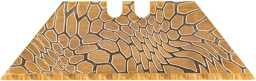 Vista 110 de NDZ Performance Repuesto de hoja de acero para cuchillo utilitario Berkling, hoja de afeitar personalizada, diseños grabados con láser de doble