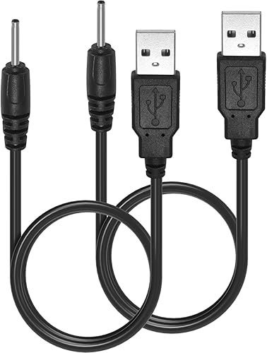 2 unids USB DC cargador carga cable para mini S530 más pequeño invisible inalámbrico Bluetooth auriculares y altavoces de ducha Bluetooth