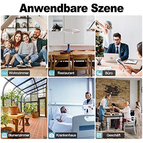 HENGMEI Infraroodverwarming 800 W met thermostaat GS TÜV keurmerk, wandverwarming, elektrische verwarming, wand… - Image 8