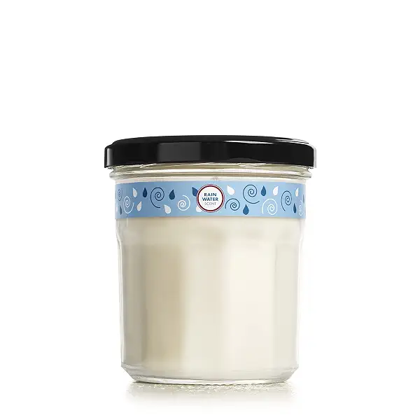MRS. MEYER'S CLEAN DAY Soy Aromatherapy Candle, 35 Hour Burn Time, Made with Soy Wax and Essential Oils, Rain Water, 7.2 oz 1