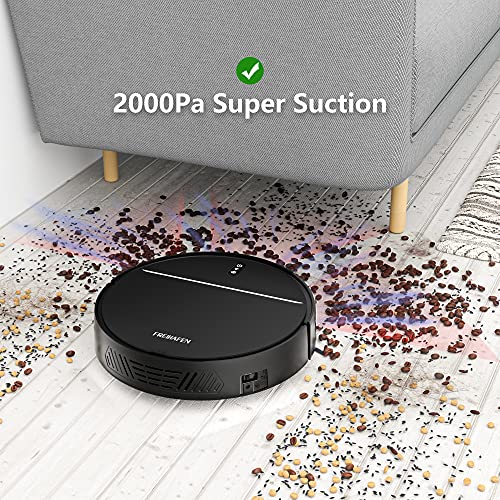 Freihafen M8 Saugroboter mit Wischfunktion, Staubsauger Roboter App & Alexa Steuerung, 2-in-1 Wischen oder Staubsaugen… - Image 5