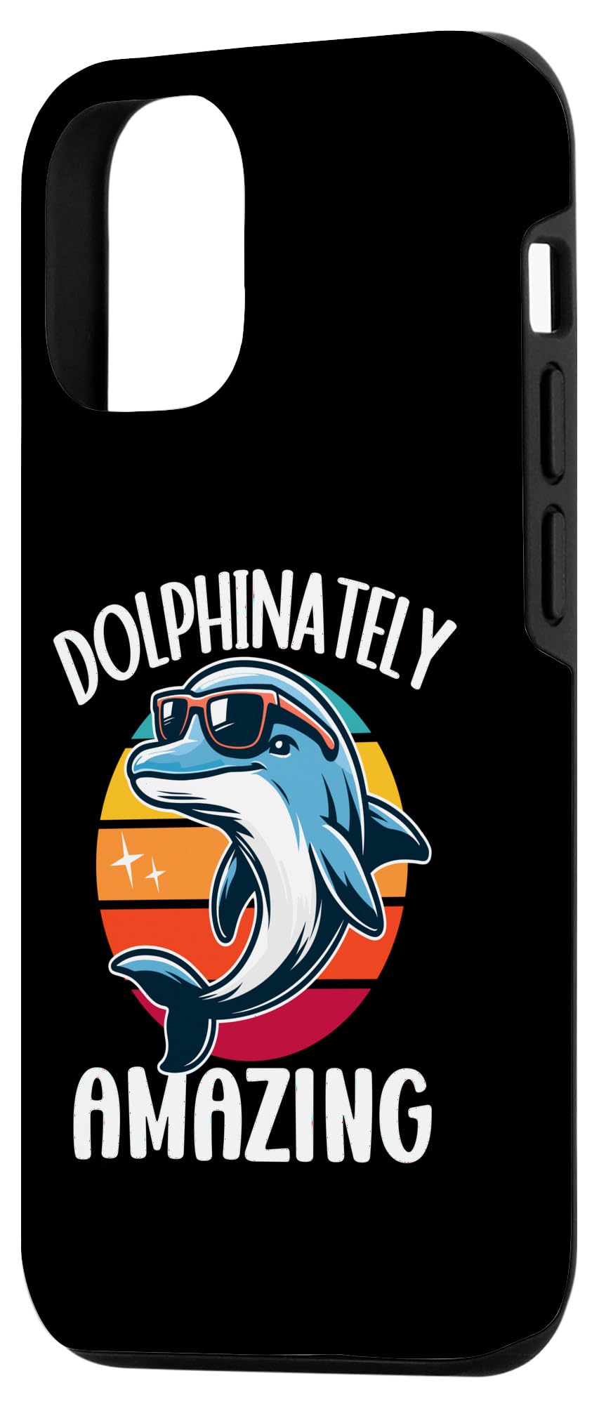 iPhone 14 Pro Dolphinately Amazing Funny Dolphin Sunglasses Kids Ocean Case - Image 2