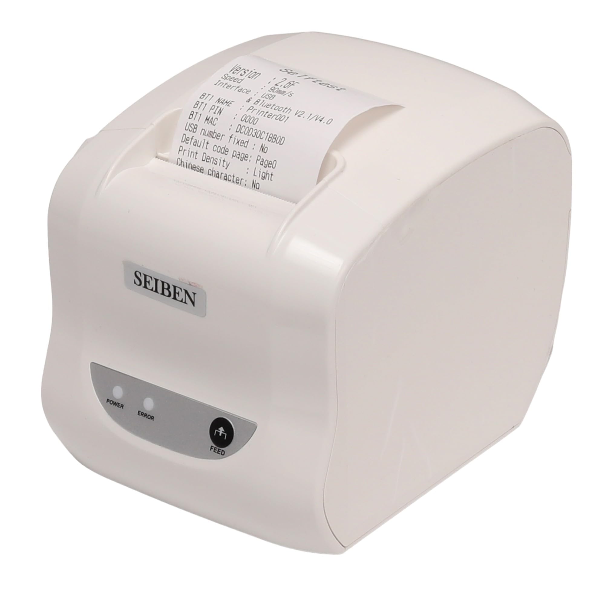 Wizzit SEIBEN 58MM (2 Inch) USB Bluetooth H-58BT Thermal Receipt Printer | Compatible with ESC/POS Print Billing Invoice | Mobile Printing - (No Battery Backup) 1 Year Warranty