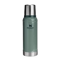 Stanley 1913 Classic Legendary Thermos 0.94L – Mantiene La Temperatura 24 Ore (Caldo, Freddo) – Borraccia Termica – Senza BPA – Acciaio Inox – Termos – Hammertone Green