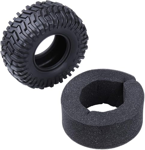 Miniatura 8 de HobbyPark 2.2 Neumáticos de oruga para llantas de rueda 2.2 Beadlock para Traxxas TRX4 Axial SCX10 II AX10 Wraith D90 con insertos de espuma