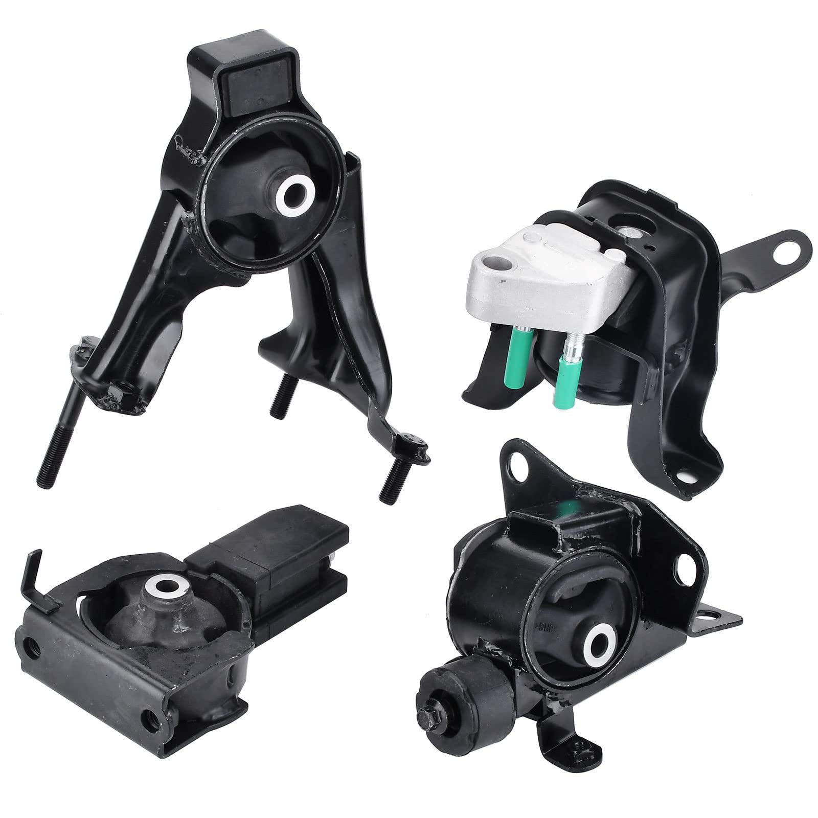 Set Di 4 Supporti Motore E Trasmissione – Compatibili Con Toyota Corolla/Matrix 2003-2008 E Pontiac Vibe 1.8L Automatica, OE A4218 A4219 A4220 A4221