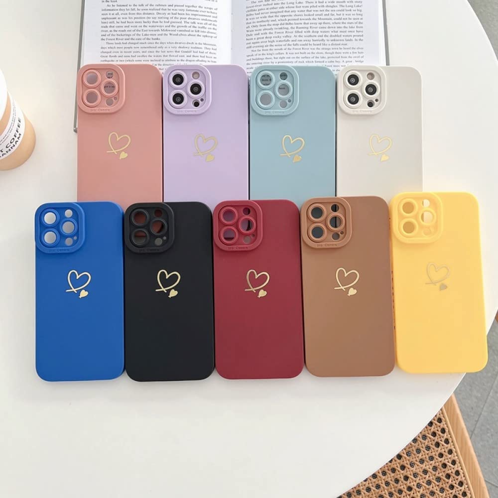 Amazon.co.jp: ソフトラブハート電話ケース iPhone 11 12 13 14 Pro