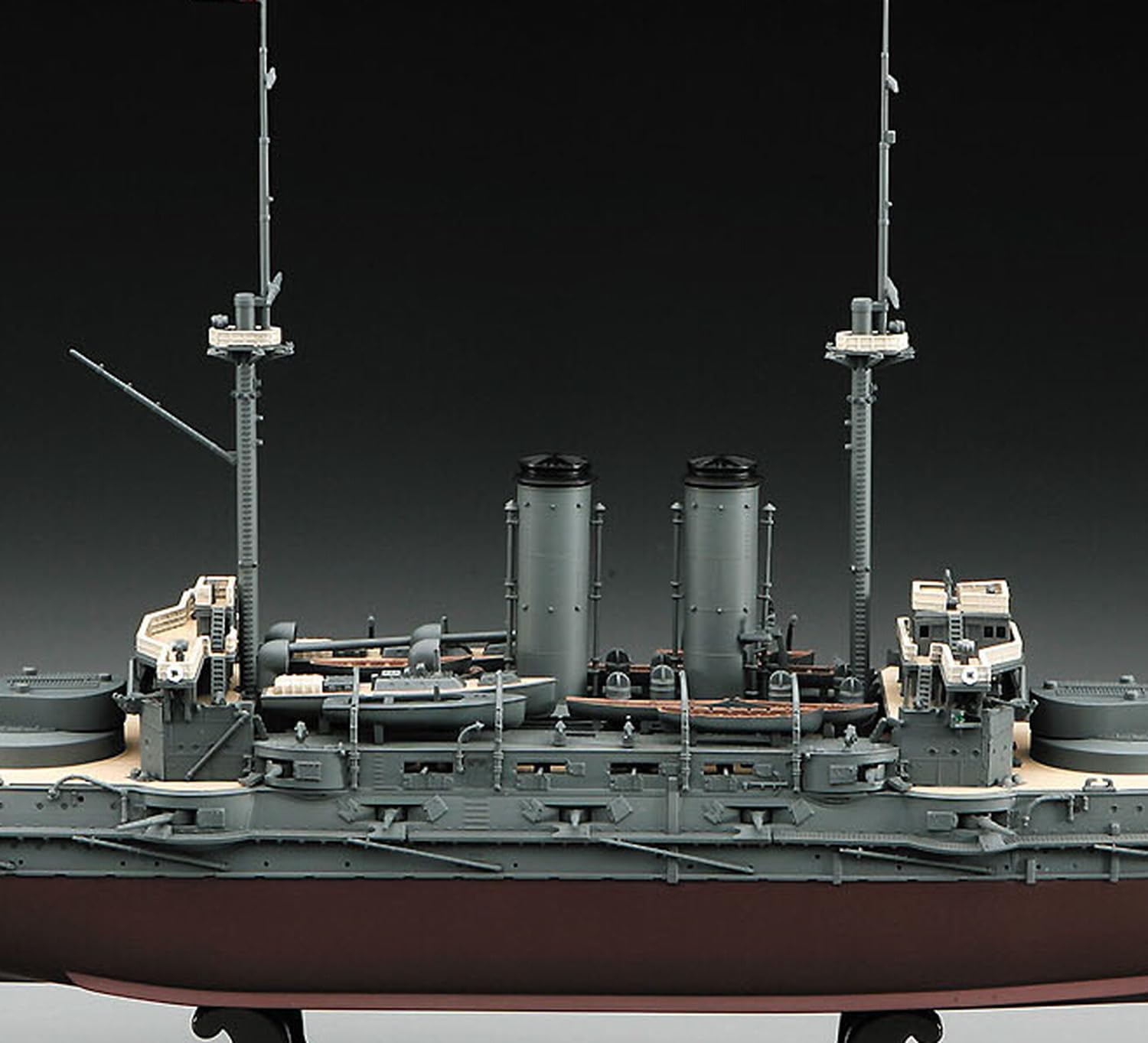 Hasegawa Maquette HAZ21 Échelle 1/350 cuirassé IJN Mikasa Bataille de la mer du Japon