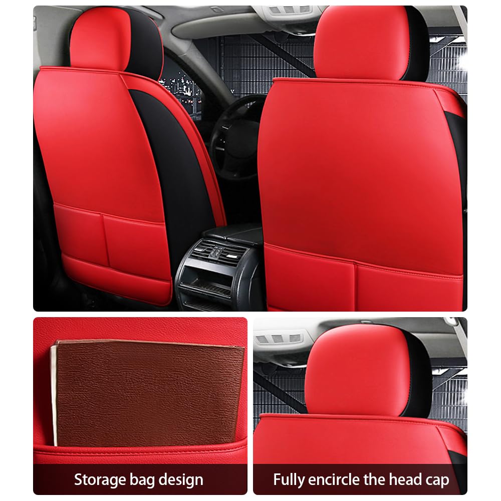 5 Seat Covers for Jeep Gladiator 2020-2024 Nappa Leather Car Seat Covers Car Seat Cushions Waterproof Soft Car — view 5