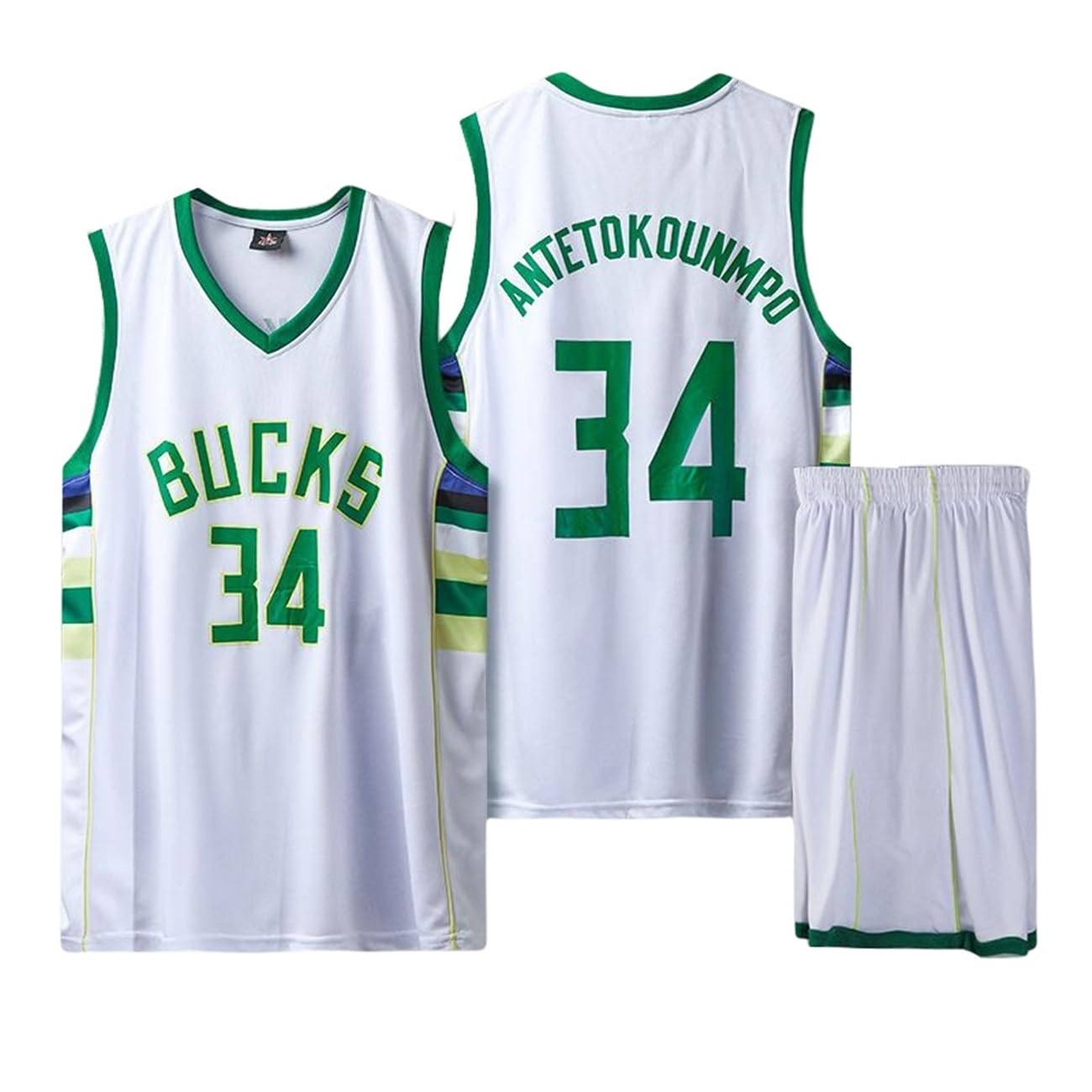 34# Juego de camiseta de baloncesto para niños, camiseta deportiva para niños, chaleco de baloncesto sin mangas, camiseta y pantalones cortos, juego de deporte, chándal de verano, regalos para