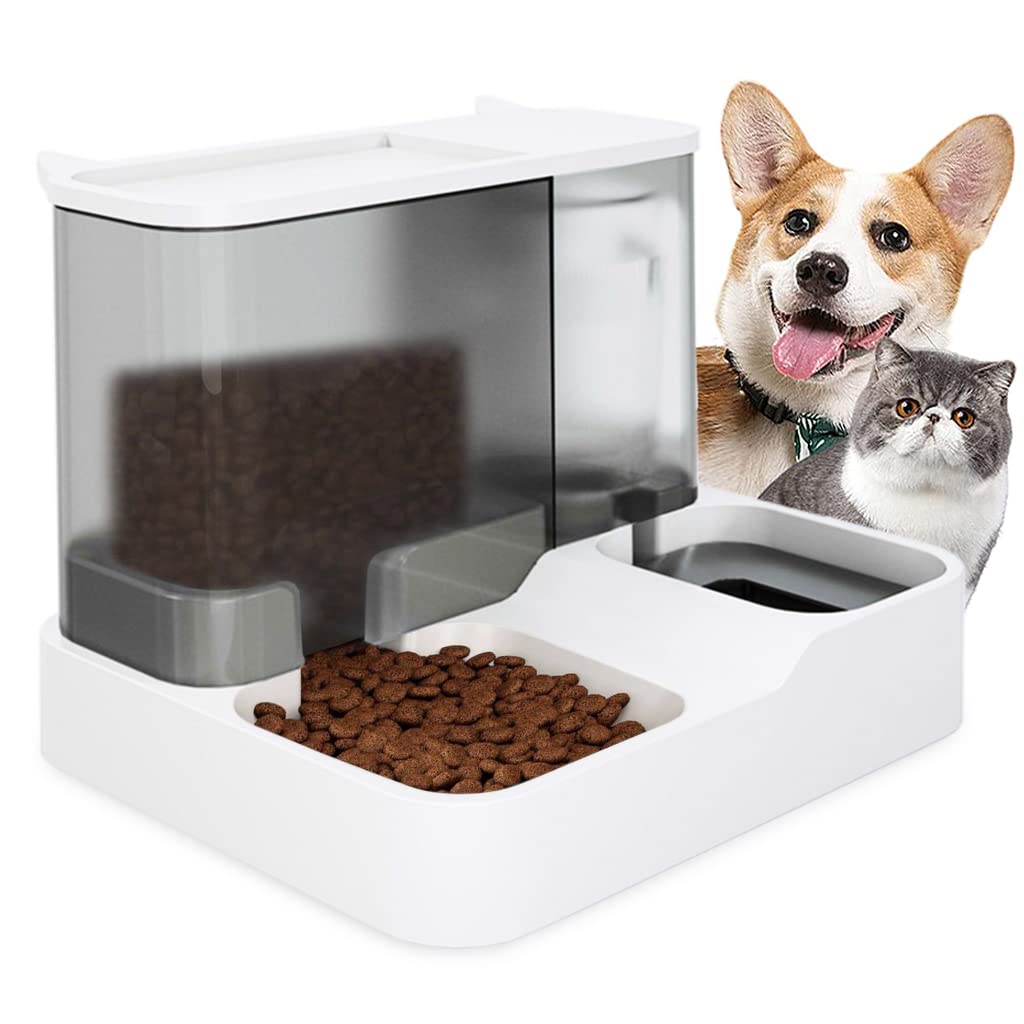 See full amazon price history chart for ZIBUYU® 2 in 1 Automatic Food Feeder and Water Dispenser,Gravity Design Auto Feeding 3L Cat Food Dispenser Food Feeder and Auto Dog Water Dispenser 1 L for Small,Medium and Big Dog,Pets,Puppy,Kittens ZIBUYU® 2 in 1 Automatic Food Feeder and Water Dispenser,Gravity Design Auto Feeding 3L Cat Food Dispenser Food Feeder and Auto Dog Water Dispenser 1 L for Small,Medium and Big Dog,Pets,Puppy,Kittens (B0BVCKRGC8) Amazon Price History, Amazon Price Tracker