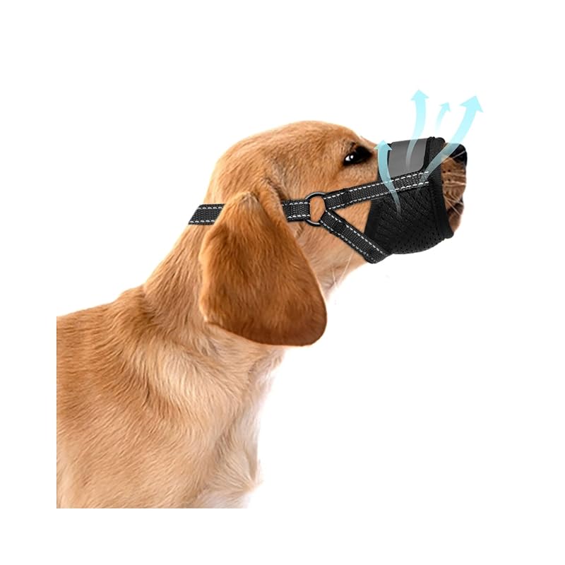 Focinheira para Cães Grandes em Malha Respirável Evollax Extra Extra Grande (XXL)