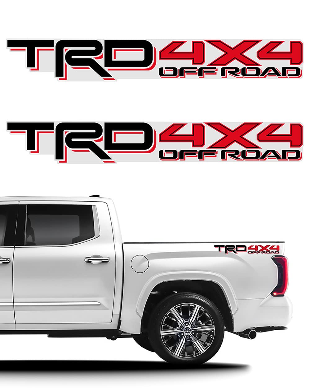 Amazon.co.jp: LUMIMAN トヨタ TRD 4x4 オフロード デカール 