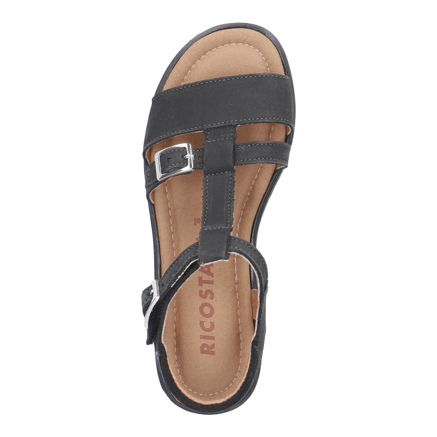 RICOSTA Mädchen Riemchensandalen KALJA, Kinder Sandalen, Weite: MITTEL