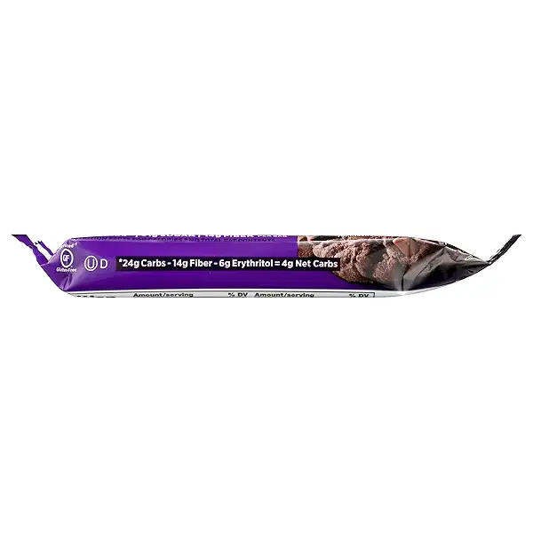 Quest Nutrition Protein Bar, Double Chocolate Chunk, 20g Protein, 4g Net Carbs, 180 Cals, High Protein, Low Carb, Gluten & Soy Free 8