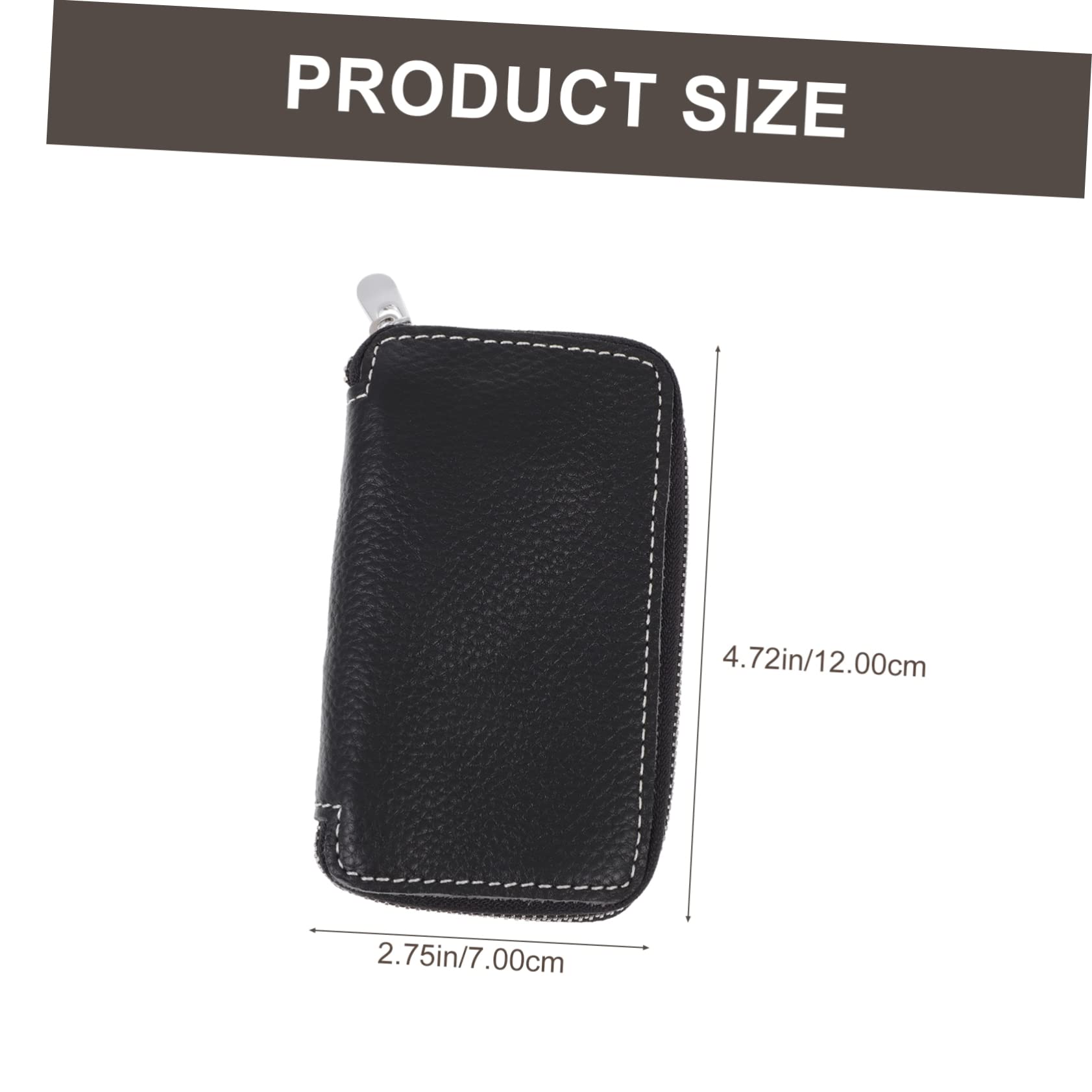 SOLUSTRE 3pezzi Custodia Porta Chiavi Auto Borsa Multi-funzione Per Chiavi e Carte Organizer Pratico e Resistente Design Elegante e Portatile Adatta Per Accessori