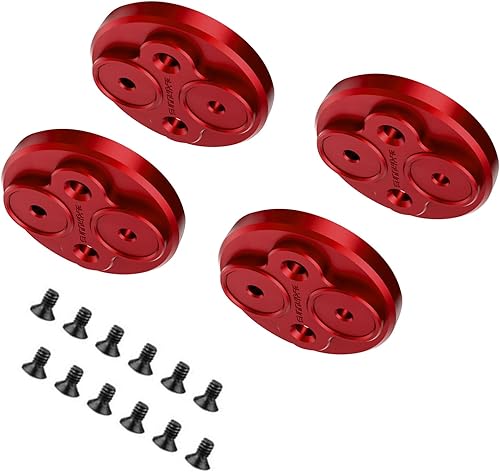 ZEZEFUFU 4* Cubierta de motor de hélice de aleación de aluminio Tapa a prueba de polvo para DJI Mavic Mini 2/Mini SE Drone Accesorios