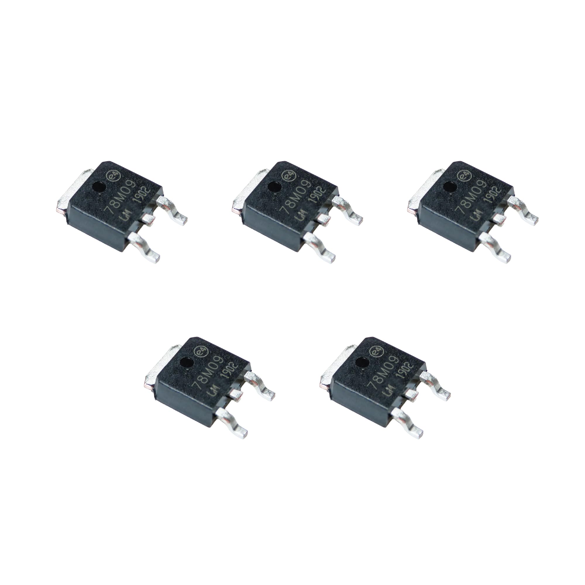 5x Spannungsregler 9V 500mA – 7809 L78M09 LM78M09 Produktbild-Vorschau 2