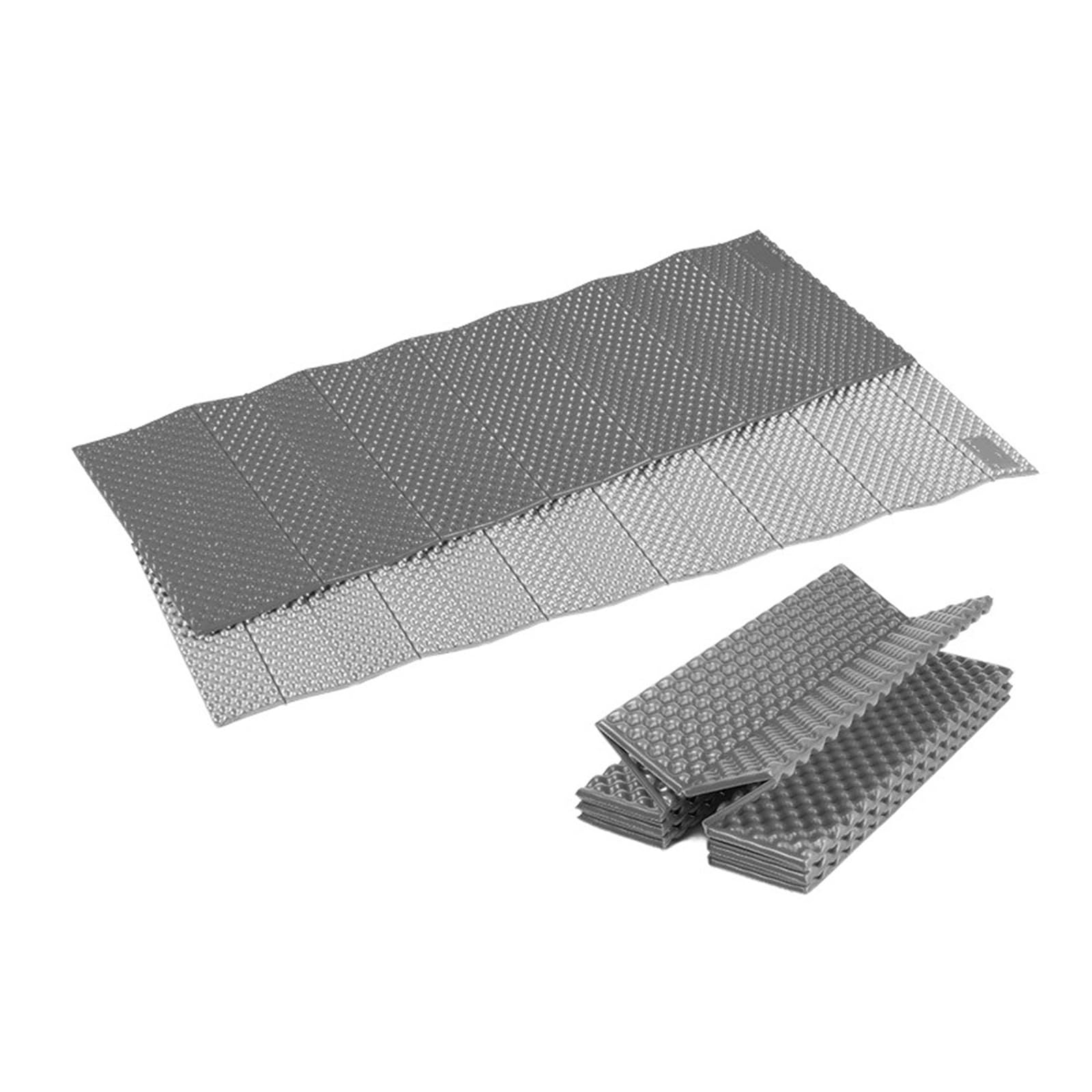 Mata kempingowa Outdoor Ultralekka mata odporna na aluminium Karimata Składane łóżko Camping Plaża Piknik Mata do namiotu Wygodna (biała)