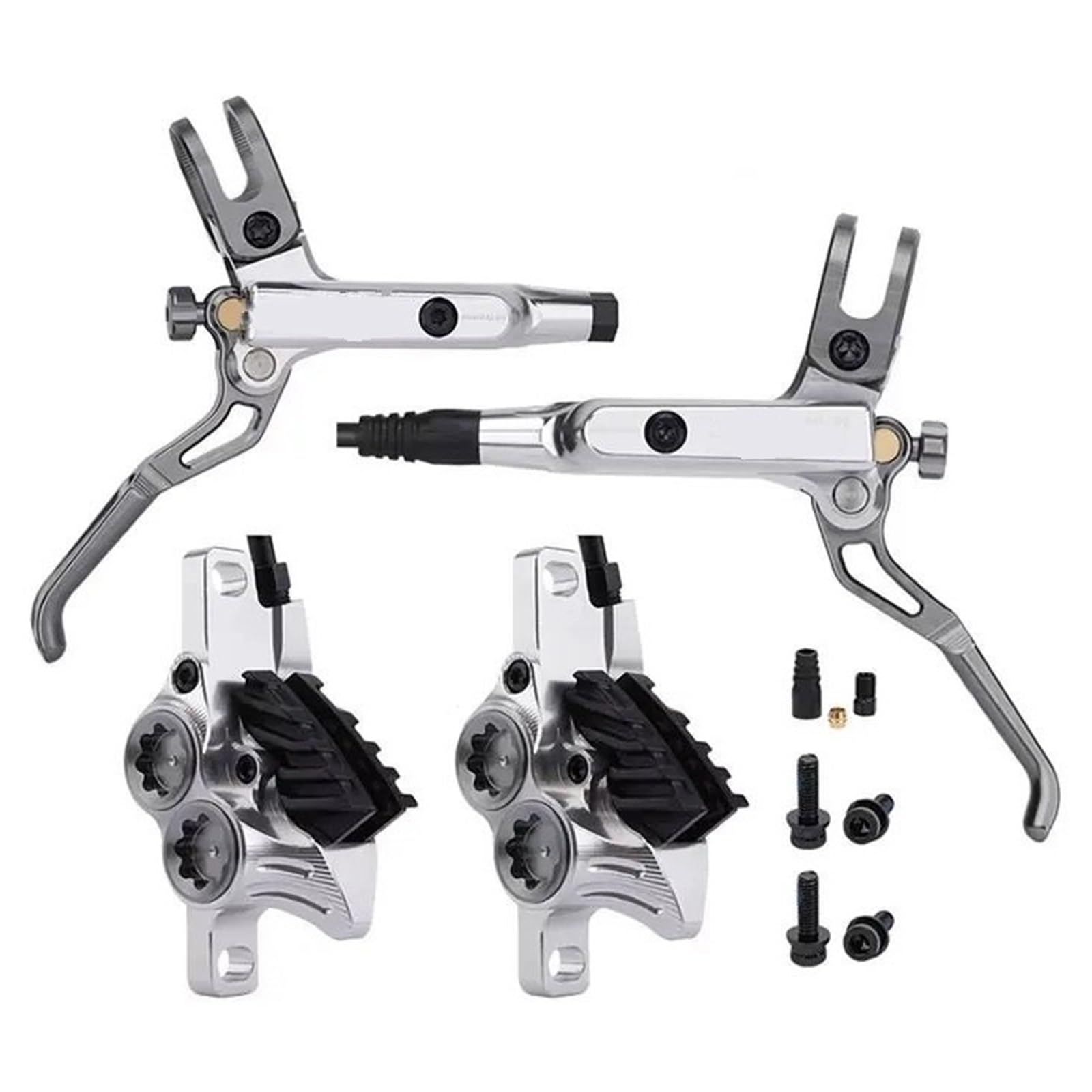 E4 rowerowy hamulec hydrauliczny 800mm 1550mm przedni tylny hamulec chłodzenie 4 tłokowe ciśnienie oleju AM DH MTB hamulec tarczowy tylny bęben hamulcowy rower tylny bęben hamulcowy