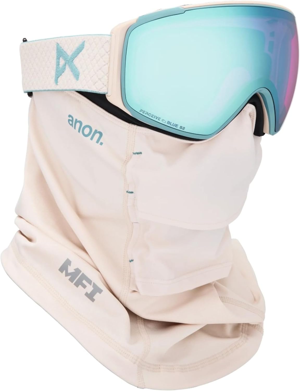 Anon M4S Toric Snow Goggles + Bonus Lens + MFI Face Mask + Case - Low Bridge Fit