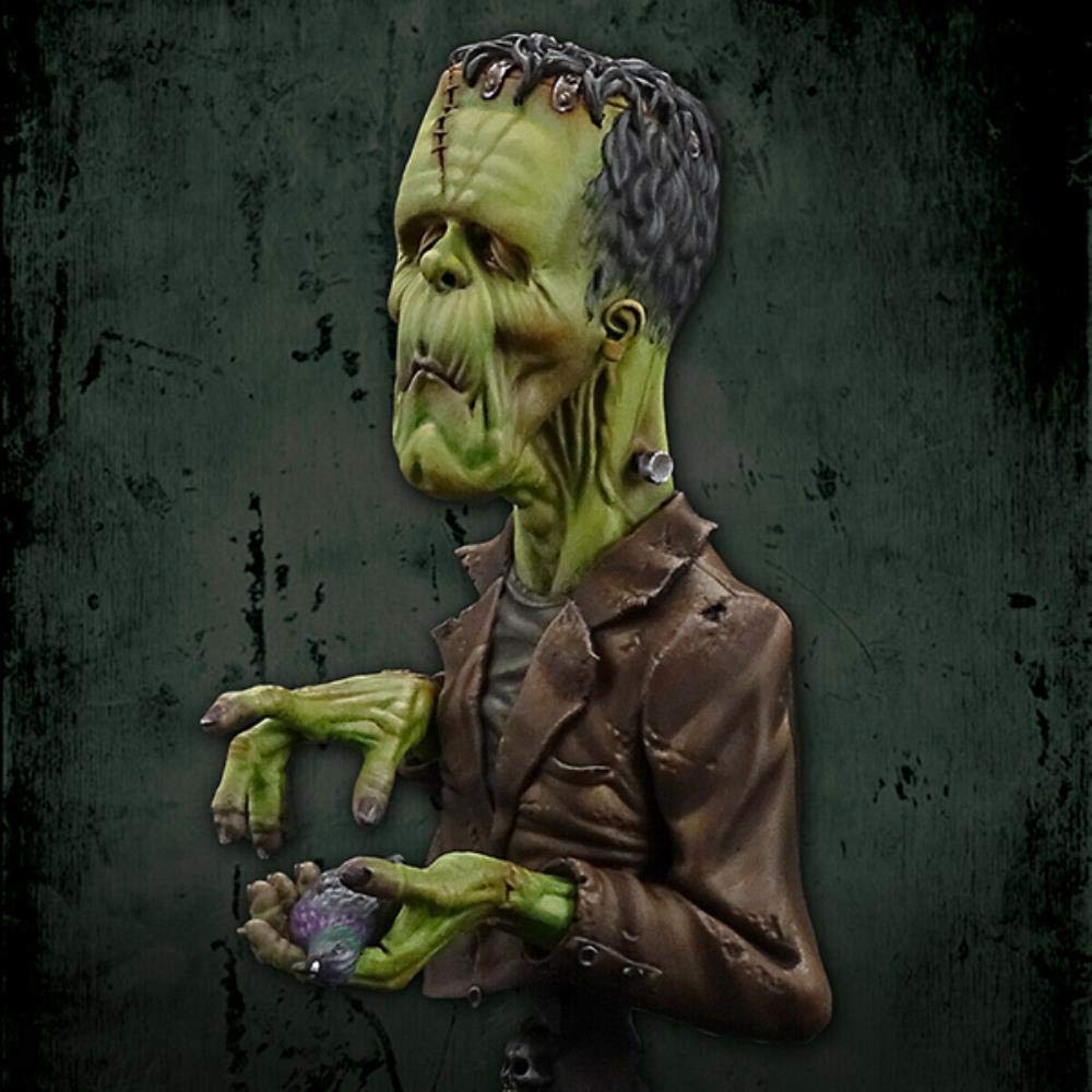 Modelo Kit Resina Sin Pintar 1/12 Hombre Antiguo Papeles De Película Busto Figura De Resina Kits De Modelos Miniatura Gk Sin Montar Sin Pintar
