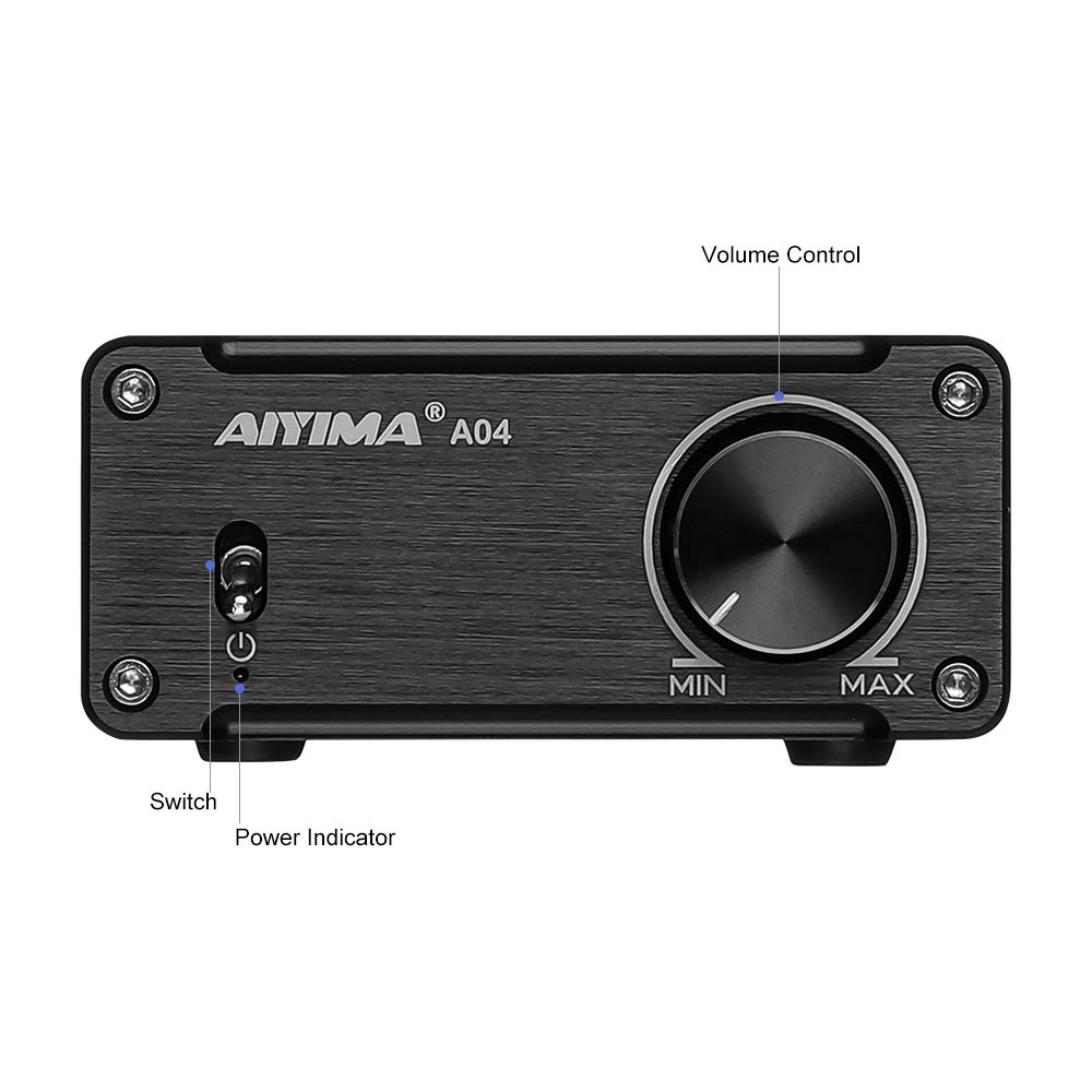 Buy AIYAMA A04 2 CH Amplifier 350W (175W+175W) Professional Home Stereo