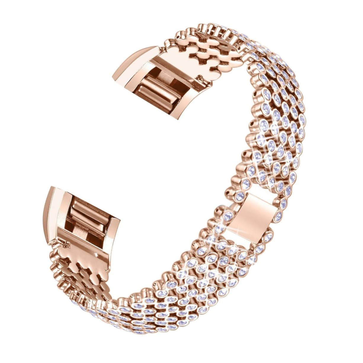 PartyKindom 3 Uds Pulsera De Acero Inoxidable Carga Ajustable 2 Pulsera Correa De Reloj Para 2 Reemplazo De Metal