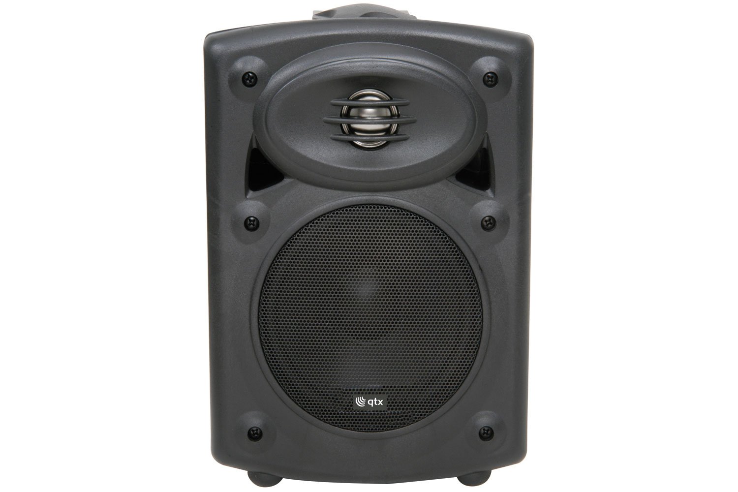 Amplified Stereo Speakers With Deep Bass Response | Black | 80W Max