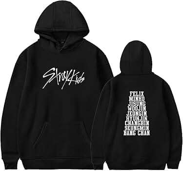 Stray Kids Black Hoodie Mサイズ オーストラリア公演限定 Stray Kids Black Hoodie Mサイズ オーストラリア公演限定