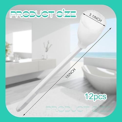 Miniatura 9 de Escobilla para inodoro con asa larga, escobilla para inodoro, escobilla para inodoro de baño, cepillo para inodoro con soporte, cepillo para inodoro