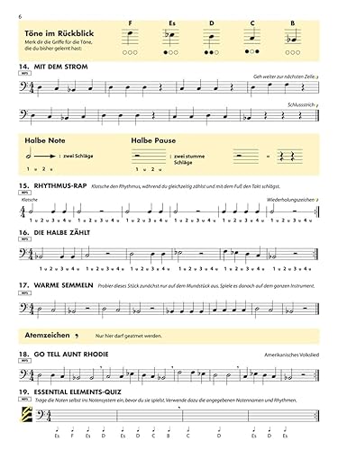 Essential Elements - für Bariton - Band 1 | Notenbuch für Anfänger für Schüler und Lehrer | Lehrbuch für Blasorchester für den Unterricht und Orchester | enthält Online-Audio, Musiktheorie