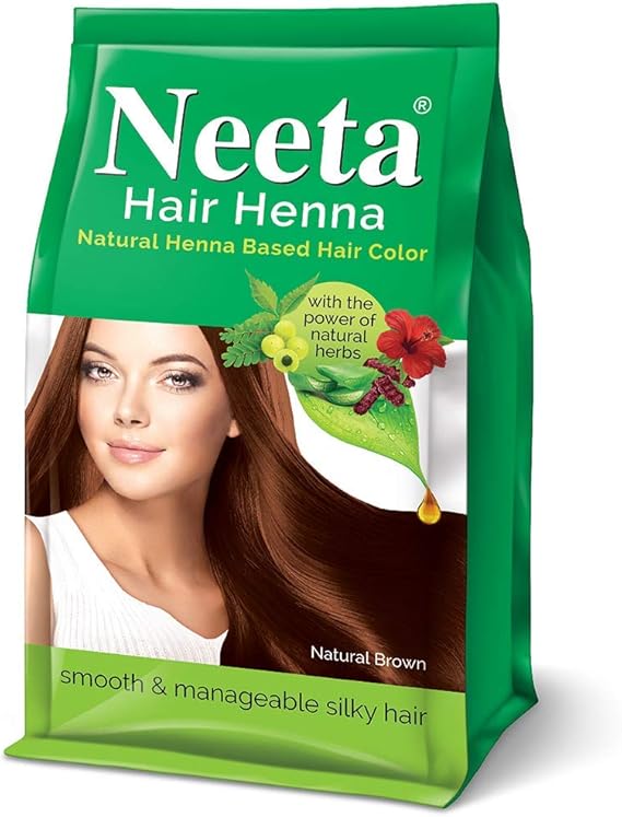 Neeta Hair Henna, Natural Henna Based Hair Color With Natural Herbs