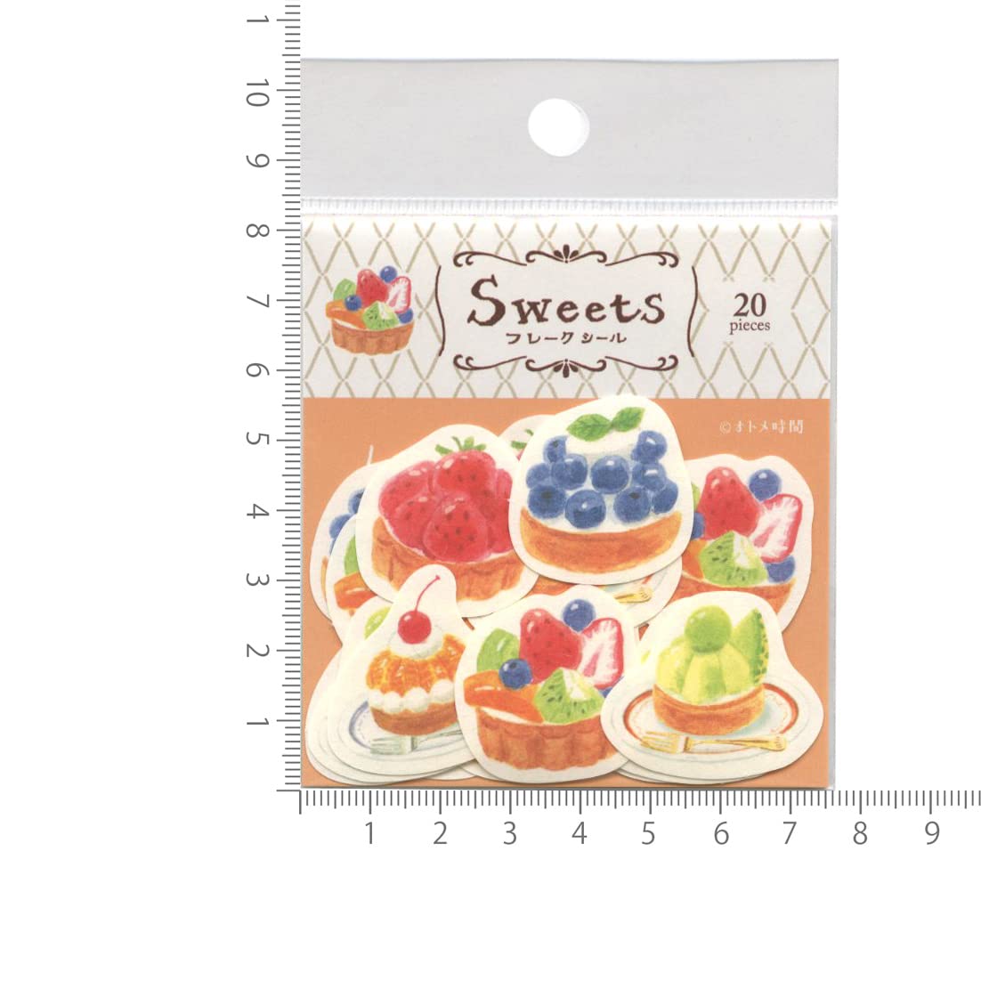 Amazon | オトメ時間 和紙フレークシール スイーツ【クッキー】 QSA119