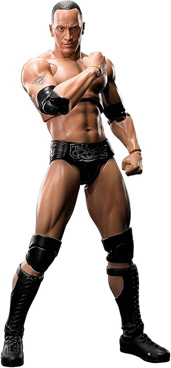 Tamashi Nations S.H. Figuarts WWE The Rock Approx. 6.3 inches 160 mm PVC & ABS Action Figure