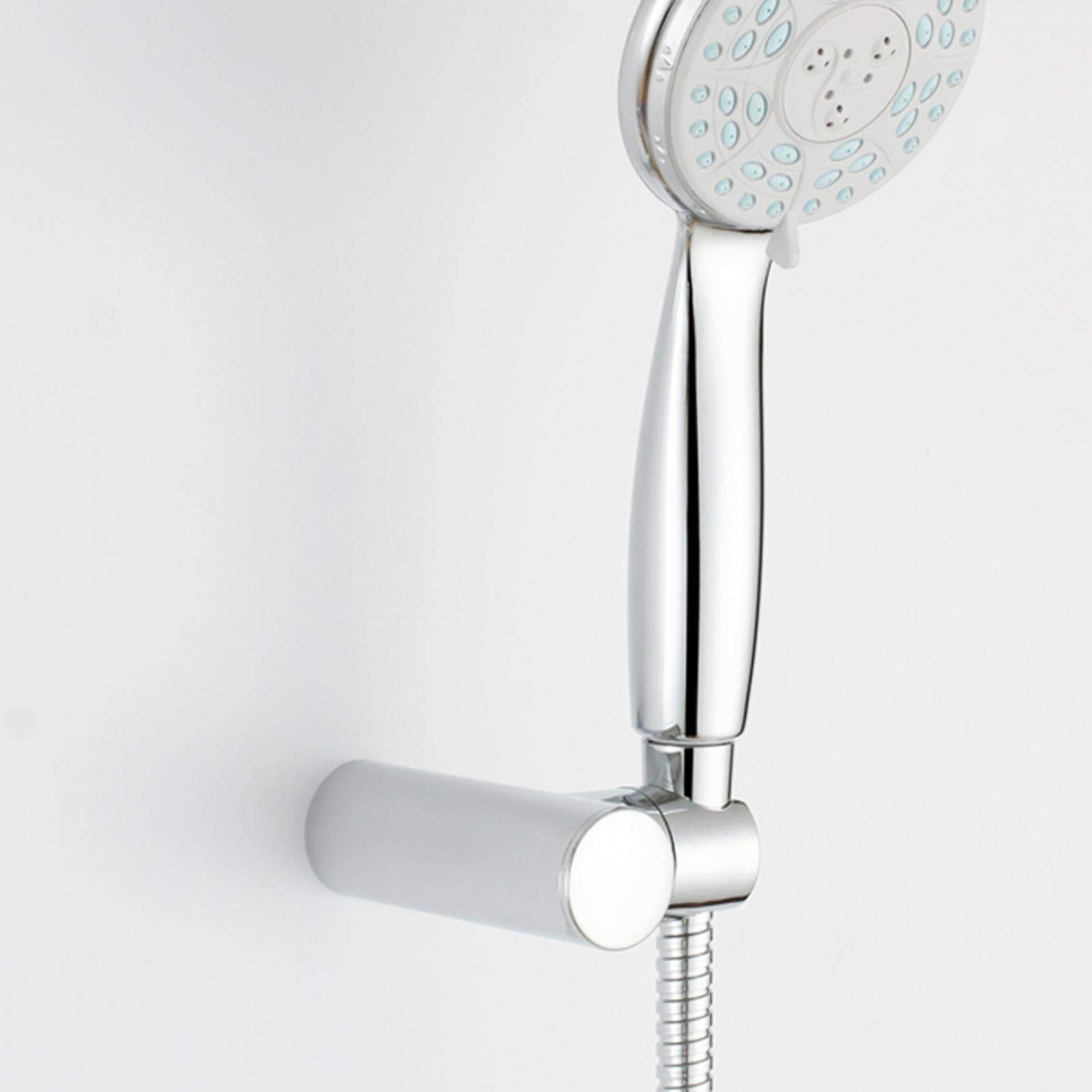 Supporto per doccia portatile, Supporto per soffione doccia portatile girevole per bagno di casa, supporto per staffa a parete galvanica cromata per uso bagno