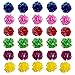 30 Pezzi Palline Giocattolo Gatto Palline,Giochi Gatto Palle, Giocattoli per Gatti, Giocattolo Palla Colorata Gatto, Mylar Lucente Piega Crackle Palla Giochi Interattive Gatto Giocattolo