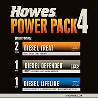 Vista 4 de Howes Power Pack 4 – Preparación para el Invierno Aditivos para Diesel - Un Limpiador de Inyectores Diesel Defender de 64 Onzas, Dos