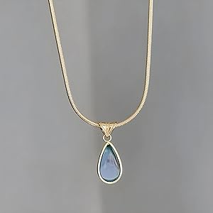 ネックレス・ペンダント Water Drop Pendant Necklace #7784 ネックレス・ペンダント Water Drop Pendant Necklace #7784