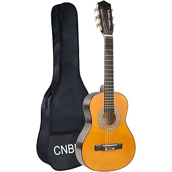 Amazon.com: Guitarra clásica para principiantes, guitarra, guitarra acústica, tamaño 1/2, 30 pulgadas, kits de iniciación para principiantes, niños, estudiantes, niños, niñas con bolsa de clip sintonizador de cuerdas extra para púas.: Musical